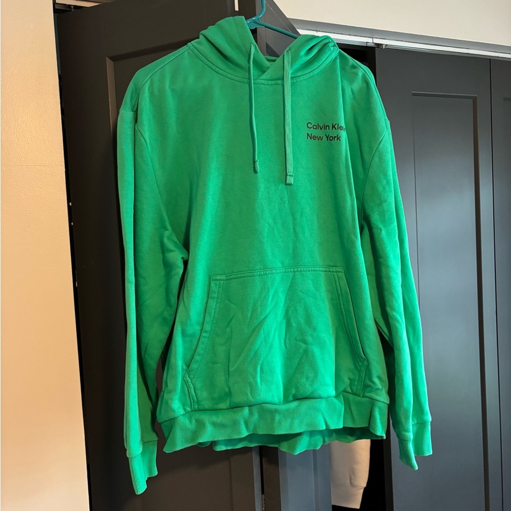 Calvin Klein Vibrant Green Hoodie